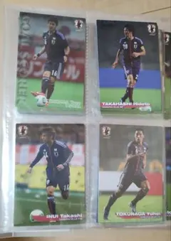 サッカー 日本代表 トレーディングカード 53枚セット 2014年カルビー