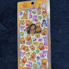プチドロップステッカー　プーさん　ディズニー　新作