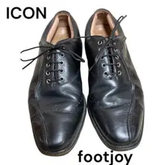 Foot Joy FJ ICON BLACK ゴルフシューズ　本革25.5
