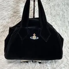 ✨極美品✨ヴィヴィアンウエストウッド ハンドバッグ ベロア ヤスミン ミディアム