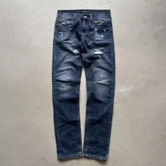 00s dolce&gabbana layered denim pants - メルカリ