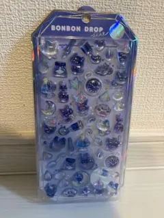 オリジナルボンボンドロップシール よるねこ シャーベット