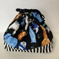 動物　お弁当袋　ハンドメイド