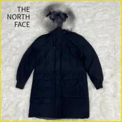 《美品》ザノースフェイス ホワイトレーベル ダウンコート 黒 レディース L