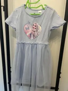 アナと雪の女王　エルサ　ワンピース　ドレス　110