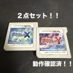 ニンテンドー3DS ポケットモンスター X・Y ソフト2本セット