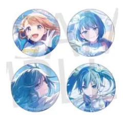 プロセカ グリッター缶バッジ グリ缶 50A 花里みのり 日野森雫 桐谷遥 ミク