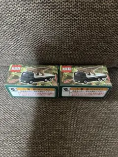 ジャングリア沖縄限定 いすゞギガトミカ4台とパンプレット付き