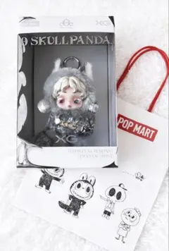 【正規品】ショッパーつき SKULLPANDA✖︎XG ぬいぐるみペンダント