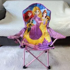 Disney Princess ムーンチェア 折りたたみチェア キッズ 2脚 - メルカリ