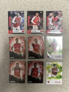 toppアーセナルチームセット2025/26