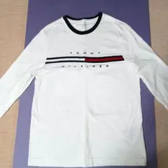 TOMMY HILFIGER メンズ長袖シャツ M ホワイト