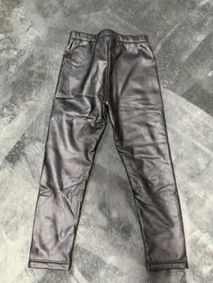 ZARA レザーパンツ　裏起毛　110