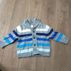 baby GAP ストライプ カーディガン 80