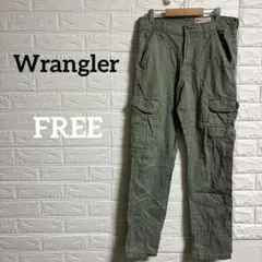 海外古着Wrangler【29×30】オリーブグリーンカジュアルパンツ