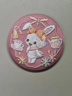 サンリオ 刺繍缶バッジ ウィッシュミーメル