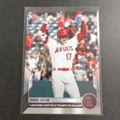 大谷翔平 2022 Topps Now 9回の表同点の2点二塁打 #147