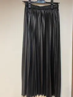 【パール様専用】niko and ... ブラックプリーツロングスカート