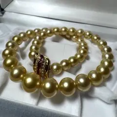 天然珊瑚 赤珊瑚 ロングネックレス 玉直径約7.2~10.5mm 重さ約48g 