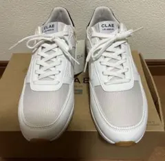 新品　CLAE クレイ　メンズ　スニーカー　ホワイト　白　27cm US9 靴のサムネイル