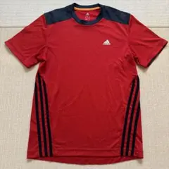 adidas climalite レッド シャツ Sサイズ