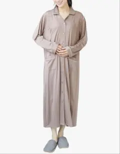 Mサイズ マタニティ パジャマ ベージュ ブラック