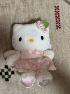 激レア限定☆ハローキティ 天使 ぬいぐるみ 電報 NTT