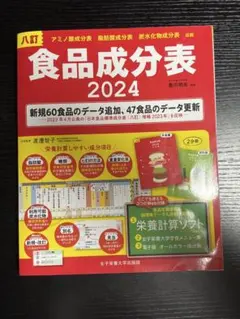 食品成分表 2024