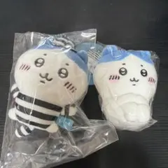 ちいかわ ぷちミニマスコット 囚人ハチワレ・おすわりマスコット