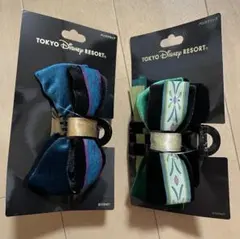 新品タグ付き　アナ雪　バンスクリップ　アナ・エルサ　ファンタジースプリングス