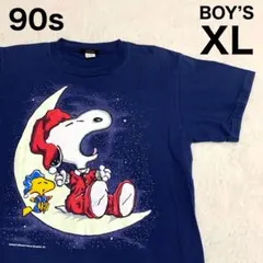 90s ヴィンテージ スヌーピーTシャツ 両面プリント ボーイズXL 美品