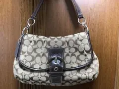 Coach ソーホーシグネチャーフラップ17093ワンショルダーバッグ