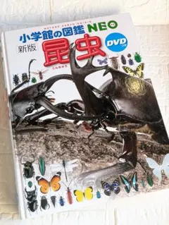 小学館の図鑑　NEO　昆虫　新版　DVDつき　カバーなし　ドラえもん