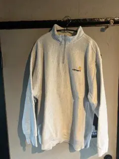 carhartt ハーフジップ スウェット