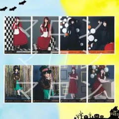 乃木坂46 久保史緒里 ハロウィン 2017~2020 座り ヒキ 8枚 生写真