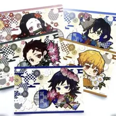 鬼滅の刃　誕生花　イラストカード　竈門炭治郎　禰豆子　善逸　伊之助　冨岡義勇