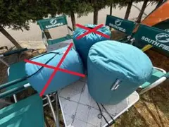 SOUTH FIELD SF711SB 封筒型シュラフ 一般キャンプ用のサムネイル