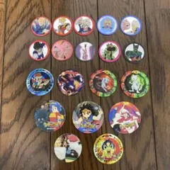 ドラゴンボール他 懐かしキャラクターメンコ 19枚まとめ〔希少！〕