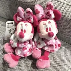 【新品タグ付き】ミニー パルパルーザ ぬいぐるみチャーム ペア 2点セット