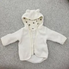H&M ベビー フリースパーカー クマ耳 62cm