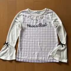 160cm ガールズ長袖カットソー