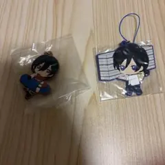 進撃の巨人　ラバーストラップ　ミカサ