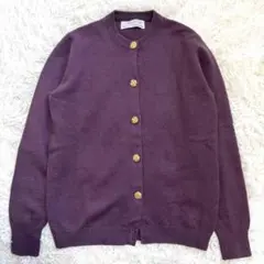 【美品】McGeorge カシミア100% カーディガン　スコットランド製 M
