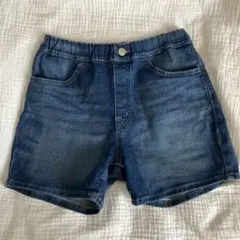UNIQLO キッズ デニム ハーフパンツ 150