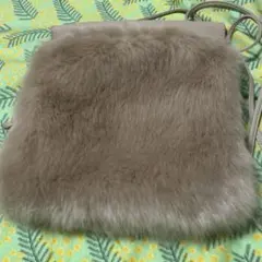 ファー ショルダーバッグ
