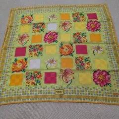 VERSACE 花柄 スカーフ