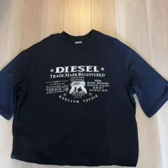 DIESEL クルーネック 半袖Tシャツ ブラックのサムネイル