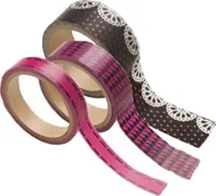 【送料無料】【新品未使用】マスキングテープ 3個 セット ブリティッシュ系