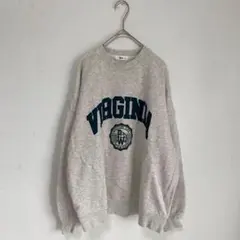 【WEGO】スウェット　トレーナー　カレッジロゴ【M】ゆったり　裏パイル生地のサムネイル