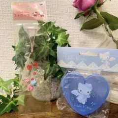 ☆激レア☆ハローキティ ＆ダニエル　エンジェル ストラップ 小物ケース　2点